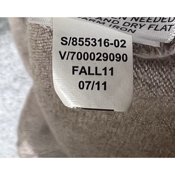 Banana Republic Knit Ruffle Ribbed‎ Pullover Sweater Womens Medium 3/4 Sleeve - Picture 5 of 15